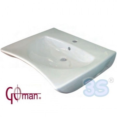 Lavabo ergonomico per disabile cm 66 serie OPEN Goman - D0280/01