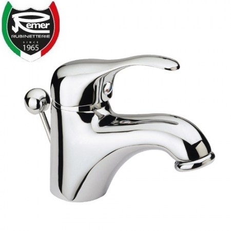 Miscelatore lavabo MUSA M10 con piletta - rubinetterie REMER