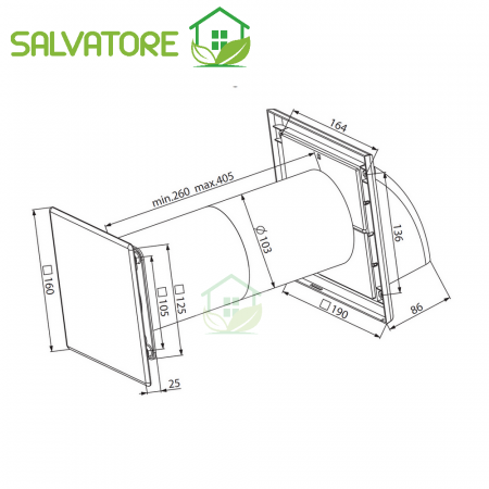 Recuperatore di calore - scheda tecnica immagine 2 - Salvatore