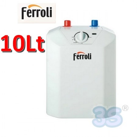 Scalda acqua elettrico 10 Lt scaldabagno sottolavello - Ferroli NOVO - GRWDTASA