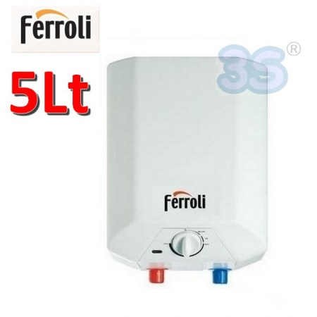 Scalda acqua elettrico 5 Lt scaldabagno - Ferroli NOVO - GRWCXASA