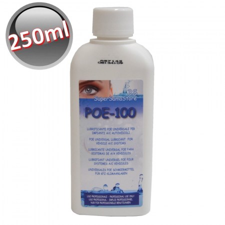 Olio lubrificante POE 100 climatizzazione e refrigerazione - flacone 250 ML OL6017.Q.P2