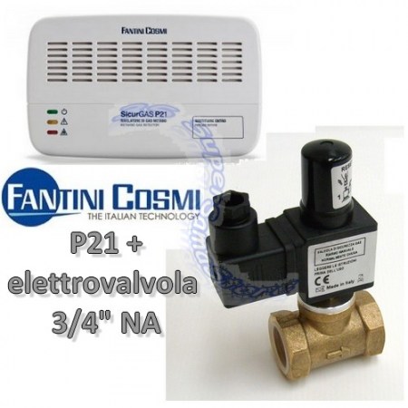 PKD2120NA - Fantini Cosmi P21 + elettrovalvola 3/4