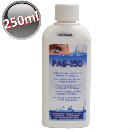 Olio lubrificante PAG 150 per compressori R134A R404A - flacone 250 ML - OL6005.Q.P2