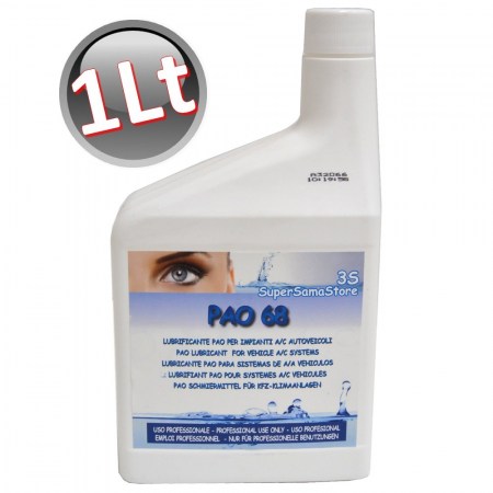 Olio lubrificante 1 Lt per compressori A/C - universale LR-PAO 68