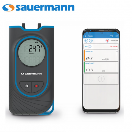 SAUERMANN Si-PM3 - Manometro Digitale Pressione Differenziale