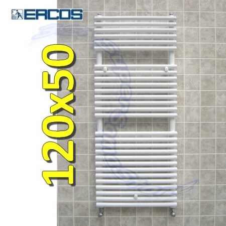 Scaldasalviette termoarredo POP Ercos bianco cm 120x50 ASPOP5001200