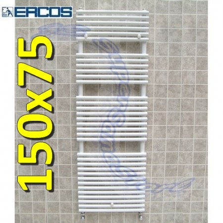 Scaldasalviette termoarredo POP Ercos bianco cm 150x75 ASPOP7501500