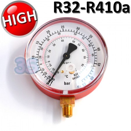 Manometro di alta pressione scale gas R32 e R410A - MA.32410