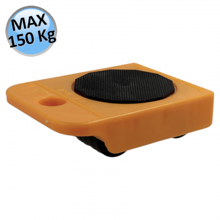 Pattino con 8 ruote a rullino -  portata max 150 Kg