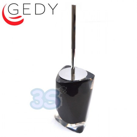 Scopino wc serie TWIST color nero - Gedy - 463314