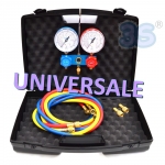 Set manometrico 2 vie con tubi - scale gas R32 R410A R407C R134A