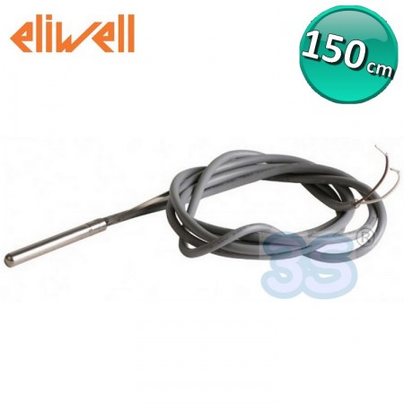 Sonda 150 cm NTC – con tubo in acciaio per regolatori Eliwell - SN8P0A1500