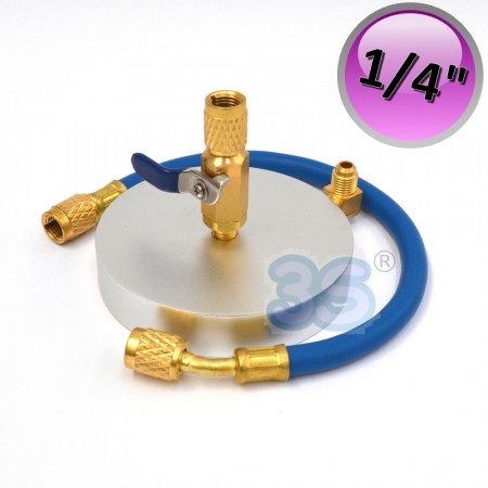 Supporto piattello per bombola da 1 Kg attacco 1/4