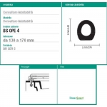 Dimensioni e fissaggi sedile SOFT CLOSE - BSOPE4