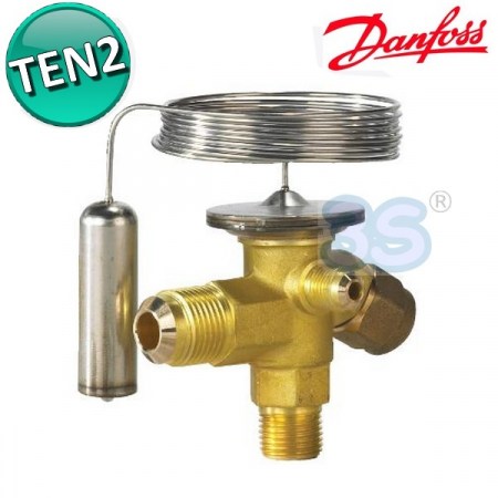 Valvola Danfoss termostatica d'espansione TEN2 gas R134A - 068Z3348