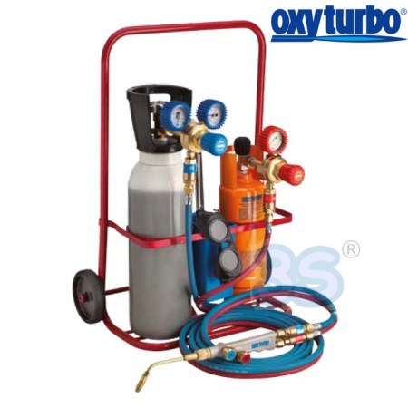 Stazione di saldatura ossipropanica - Turbo set super mini 5 Lt Oxyturbo - 145051