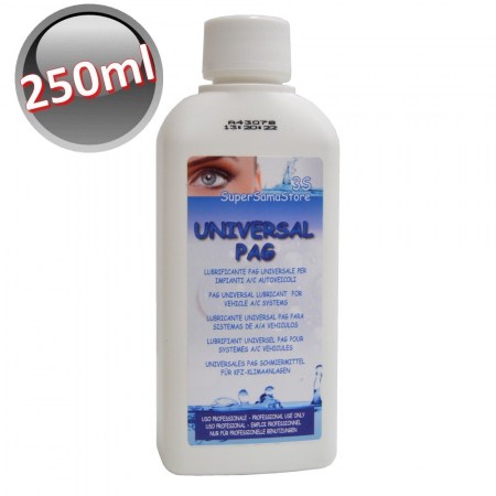 Olio lubrificante per compressori - PAG universale flacone 250 ML OL6002.Q.P2