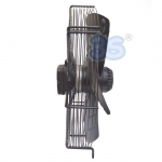 Ventilatore assiale premente con motore 220v e griglia