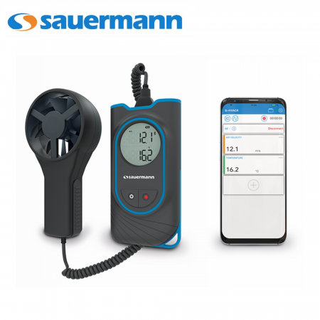 SAUERMANN Si-VV3 - Termo-anemometro ad elica con sonda a ventolino