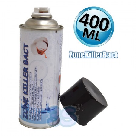 ZONE KILLER BACT Trattamento igienizzante per ambienti climatizzati - Talco flacone 400 ML